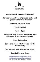 Annual Parish meeting